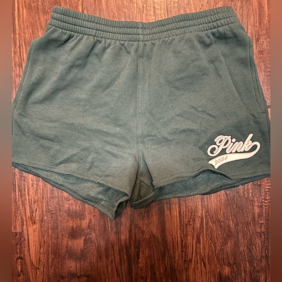 VS PINK LIMITED EDITION COLOR  IVY FLEECE SHORTS - Picture 3 of 7